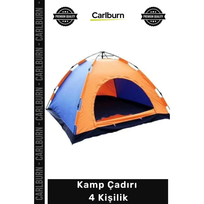 #Çadır Su Geçirmez Pratik Kolay Kurulum Taşıma Çantalı Cibinlikli Oxford Kamp Çadırı 4 Kişilik