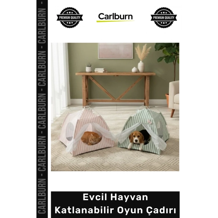 Özel Üretim Kedi Köpek Taşınabilir Konforlu Fileli Pratik Evcil Hayvan Katlanabilir Oyun Çadırı