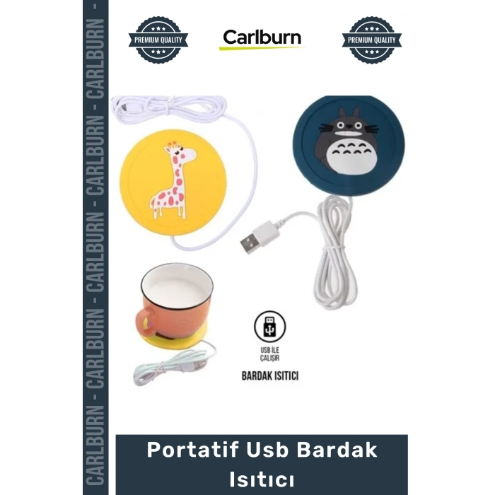 Özel Üretim Masaüstü Ofis Tipi Portatif Şık Isı Koruyucu Pratik Hızlı Kaliteli Usb Bardak Isıtıcı