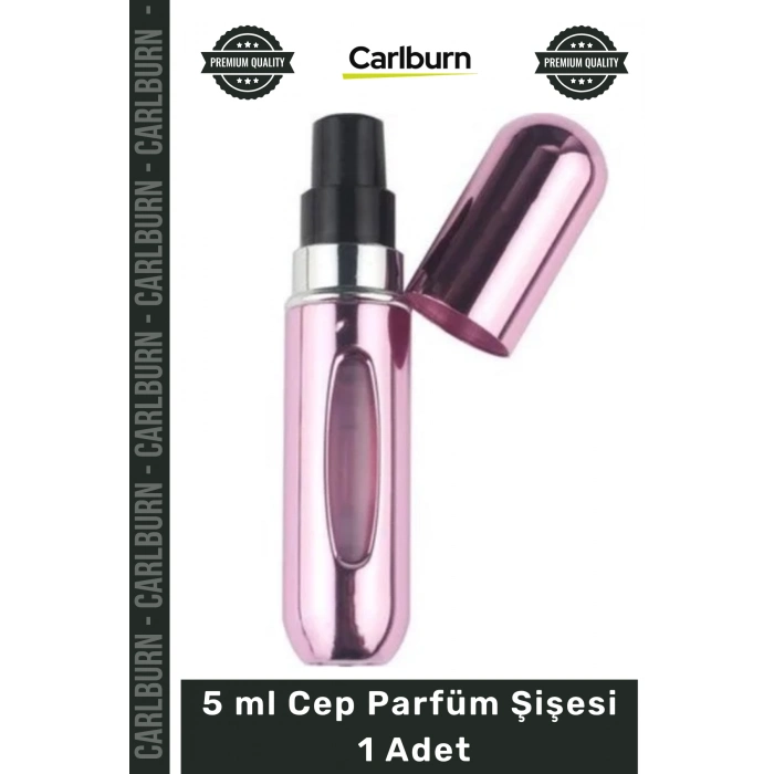 Özel Üretim Doldurulabilir Alüminyum Gövde 5 ml Seyahat Tipi Şık Minimalist Sprey Cep Parfüm Şişesi