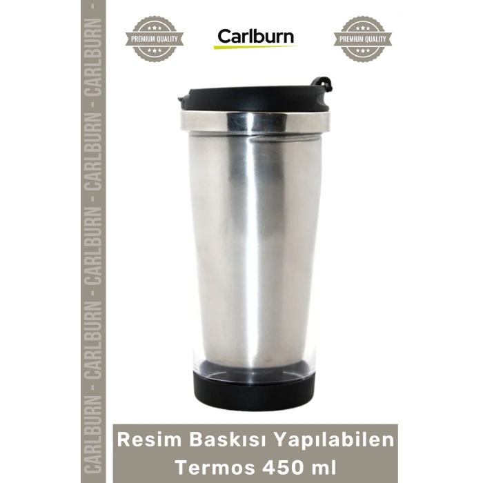 #Termos Kişiye Özel Tasarım Yapabileceğiniz Hediyelik Sızdırmaz Şeffaf Paslanmaz Resim Baskı Yapılan Termos 450 ml