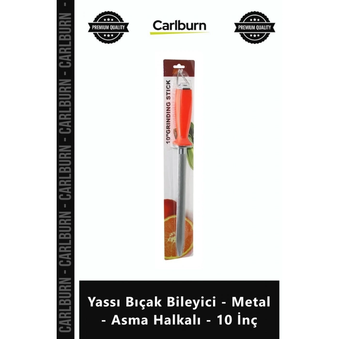 #BıçakBileyici Profesyonel Kasap Masatı Mutfak Yassı Bıçak Bileyici Metal Asma Halkalı 10 İnç