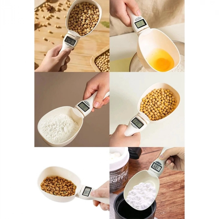 #HassasTartı Hassas Tartı Mutfak Gereçleri Dijital Ölçü Kaşığı Terazili 800 gr Ölçme Kapasitesi