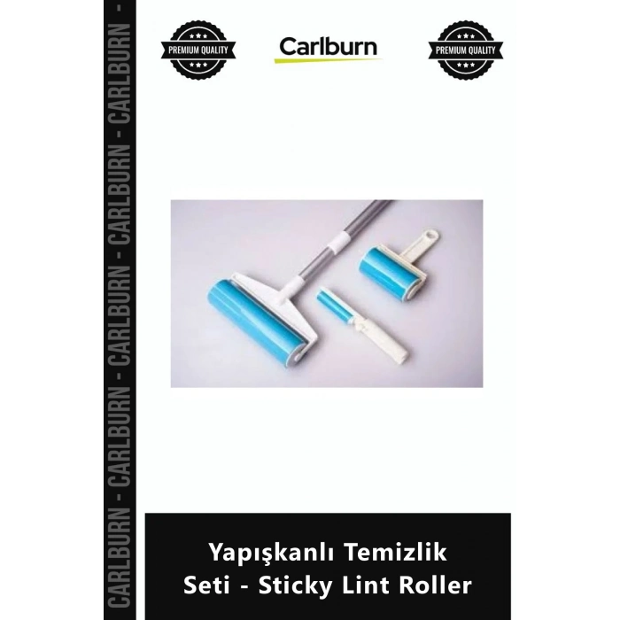 Özel Üretim Yıkanabilir Kedi Köpek Kıl Tüy Toplayıcı Yapışkanlı Temizlik Seti Sticky Lint Roller