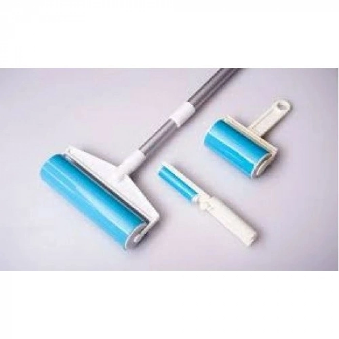 Özel Üretim Yıkanabilir Kedi Köpek Kıl Tüy Toplayıcı Yapışkanlı Temizlik Seti Sticky Lint Roller