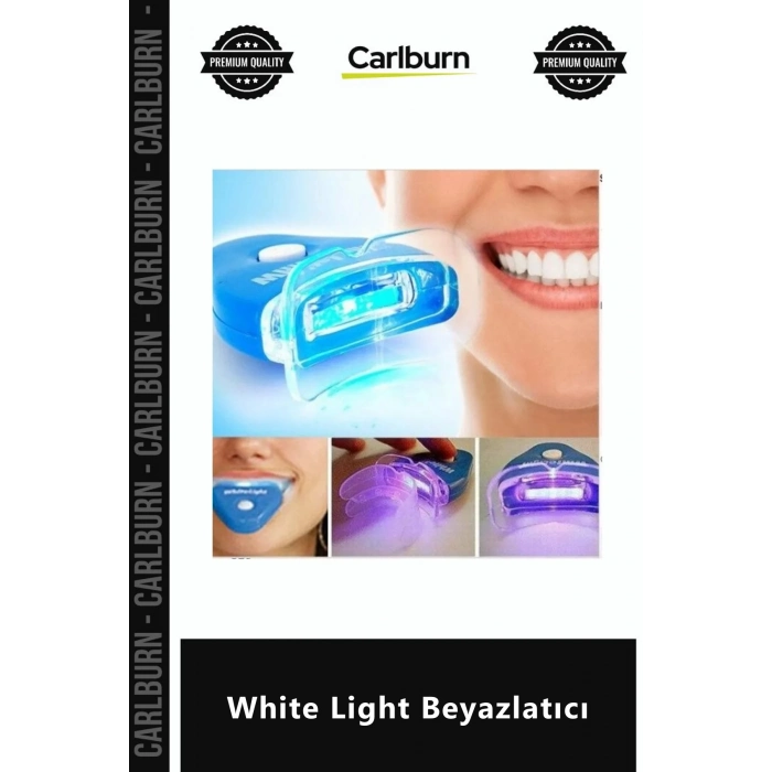 Özel Üretim Profesyonel Ev Tipi Diş Beyazlatma Seti Leke Giderici Işıklı Bakım White Light Beyazlatı
