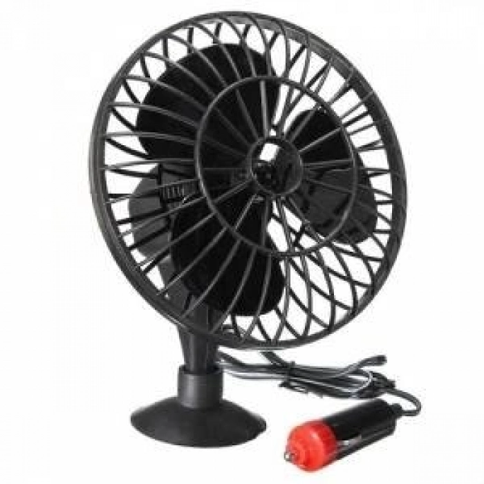 Özel Üretim 12V Güçlü Oto Fan Sessiz Ayarlı Pratik Vantuzlu Araç İçi Çakmaklık Girişli Vantilatör