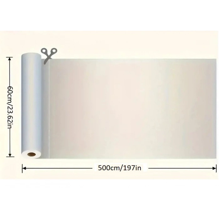 Özel Üretim Kaliteli Gizlilik Sağlayan Kaplama UV Engelleyici Buzlu Cam Filmi 5 Metre X 60 Cm