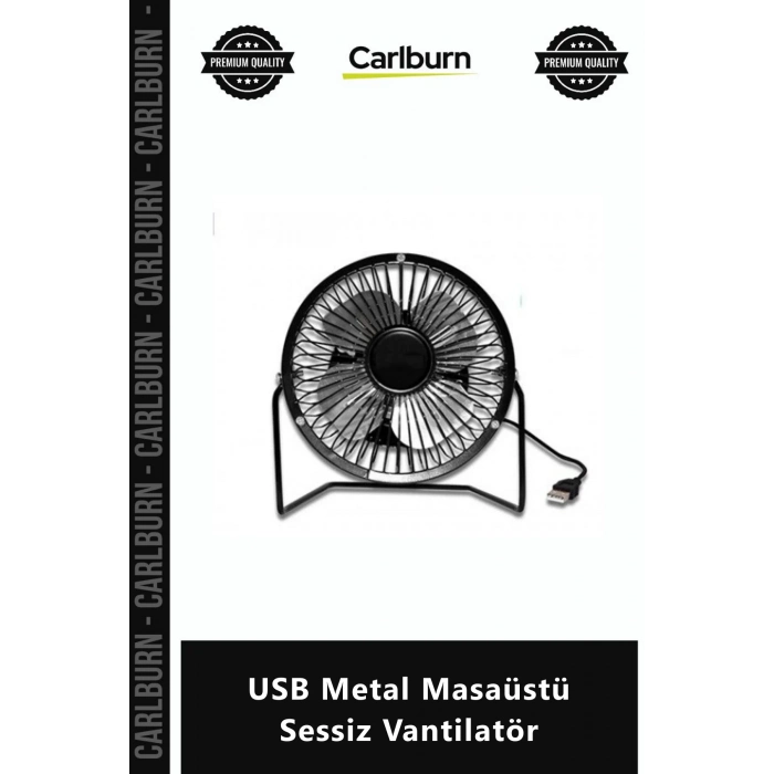 Özel Üretim Masaüstü Güçlü Soğutucu Mini USB Fan Taşınabilir Metal Kasa USB Metal Masaüstü Sessiz Va