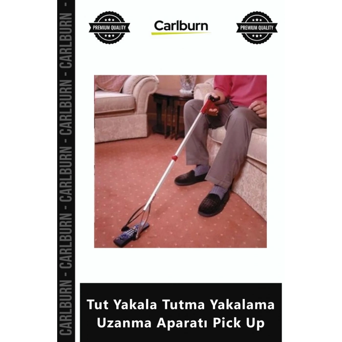 Özel Üretim Katlanabilir Metal 97 Cm Pratik Tutucu Tut Yakala Tutma Yakalama Uzanma Aparatı Pick Up