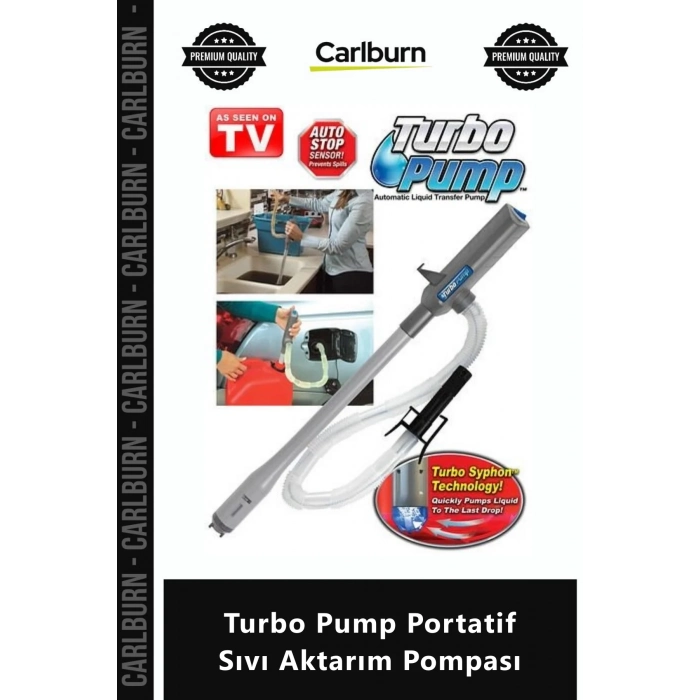 Özel Üretim Otomatik Kablosuz Akülü Sifonlu Güçlü Emişli Turbo Pump Portatif Sıvı Aktarım Pompası
