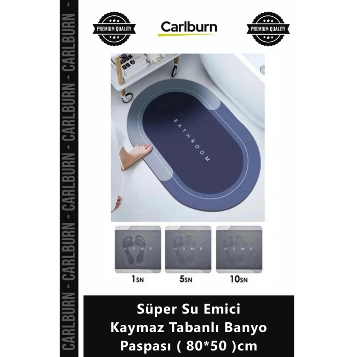 Özel Üretim Nappa Deri Hızlı Kuruyan Yumuşak Süper Su Emici Kaymaz Tabanlı Banyo Paspası 8050 cm