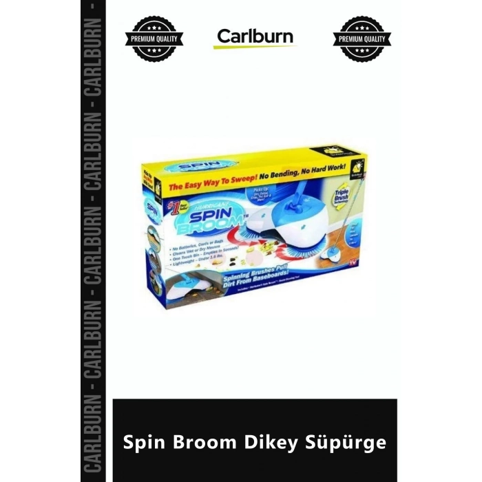 Özel Üretim Şarjsız Elektriksiz Gürültüsüz Pratik Gırgır Manuel Mekanik Spin Broom Dikey Süpürge