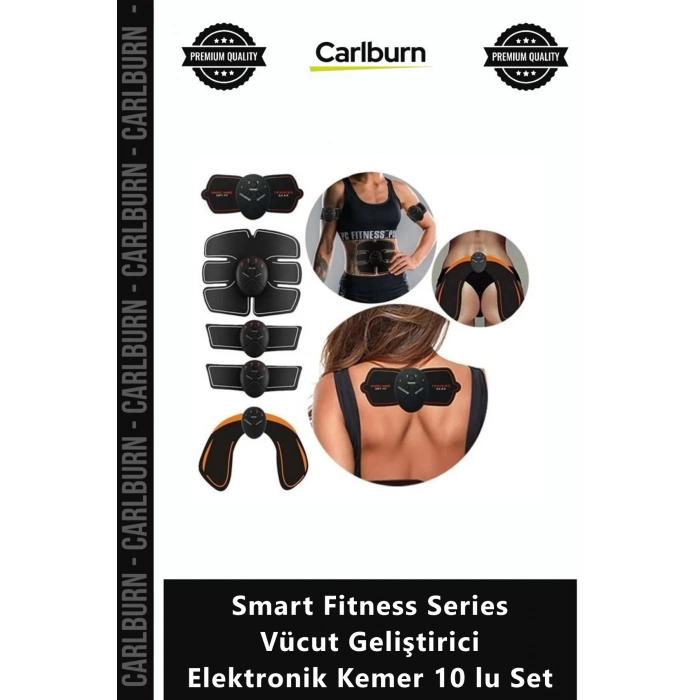 Özel Üretim Six Pad Karın Kas Masaj Smart Fitness Series Vücut Geliştirici Elektronik Kemer 10 lu Se
