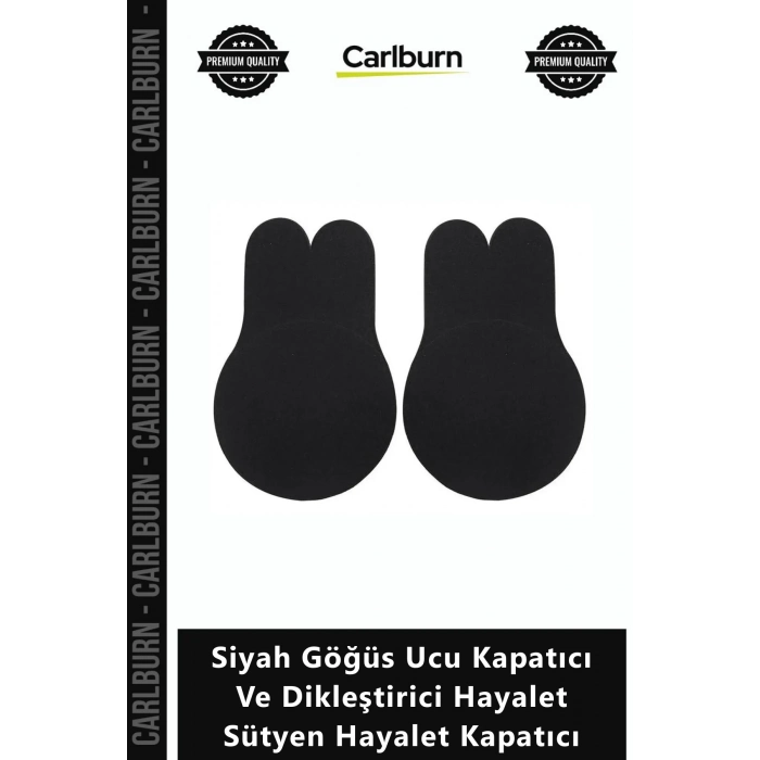 Özel Üretim Askısız Silikon Siyah Göğüs Ucu Kapatıcı Dikleştirici Hayalet Sütyen Hayalet Kapatıcı