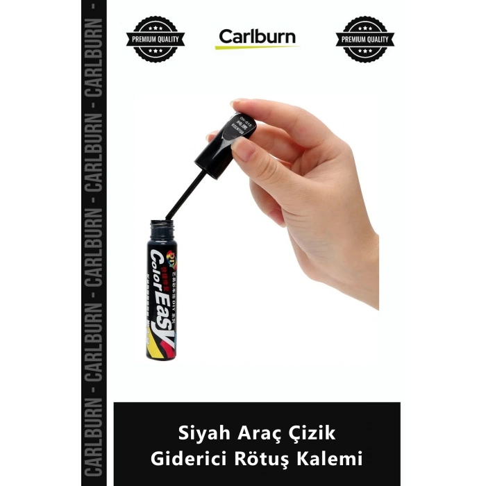 Özel Üretim Parlak Bitiş Kaporta Boya Onarımı Profesyonel Siyah Araç Çizik Giderici Rötuş Kalemi