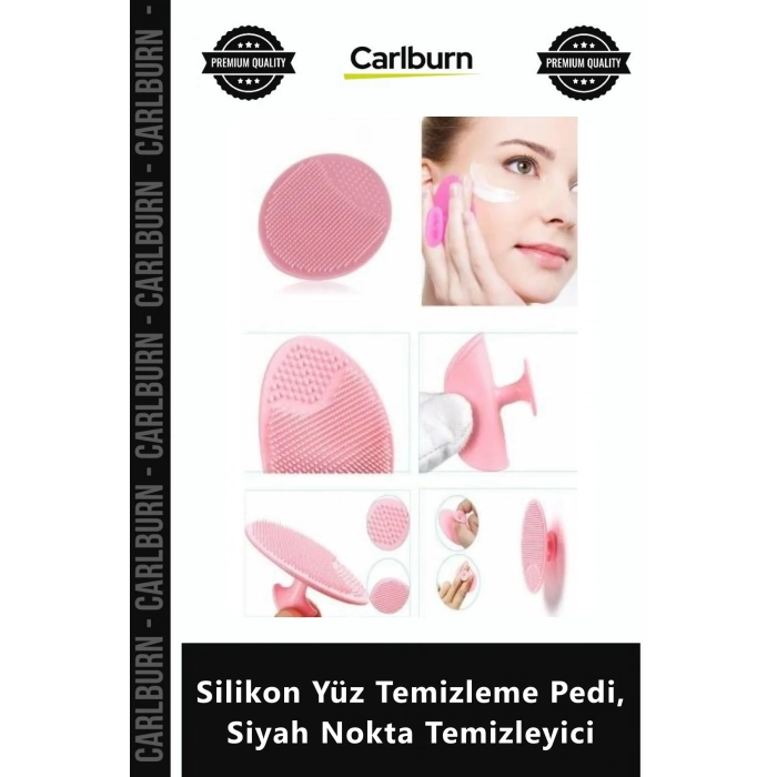 Özel Üretim Yumuşak Peeling Etkili Cilt Bakım Silikon Yüz Temizleme Pedi Siyah Nokta Temizleyici