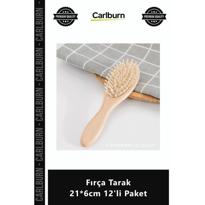 Özel Üretim Kaliteli Profesyonel Berber Kuaför Salonu Ergonomik Şık Fırça Tarak 216cm 12li Paket
