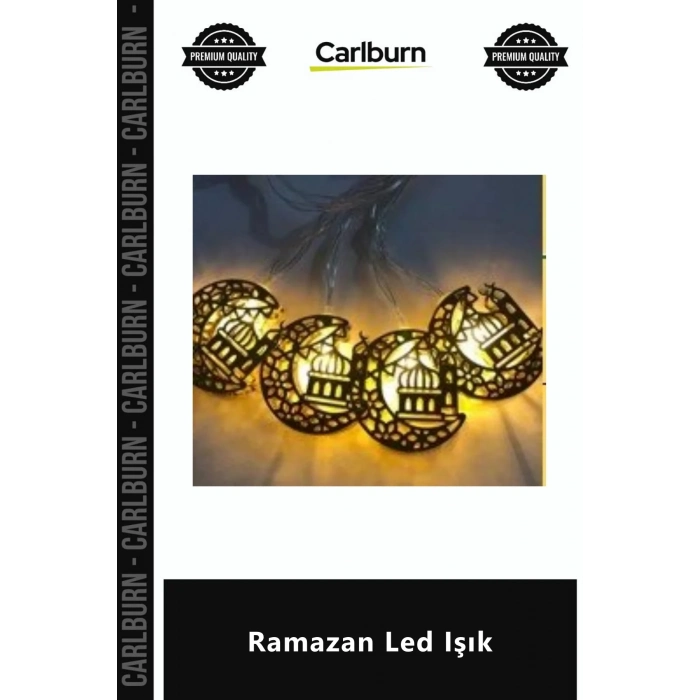Özel Üretim Gün Işığı 2 Kademeli 2M 10 Led Pilli Dekoratif Estetik Şık Aydınlatma Ramazan Led Işık