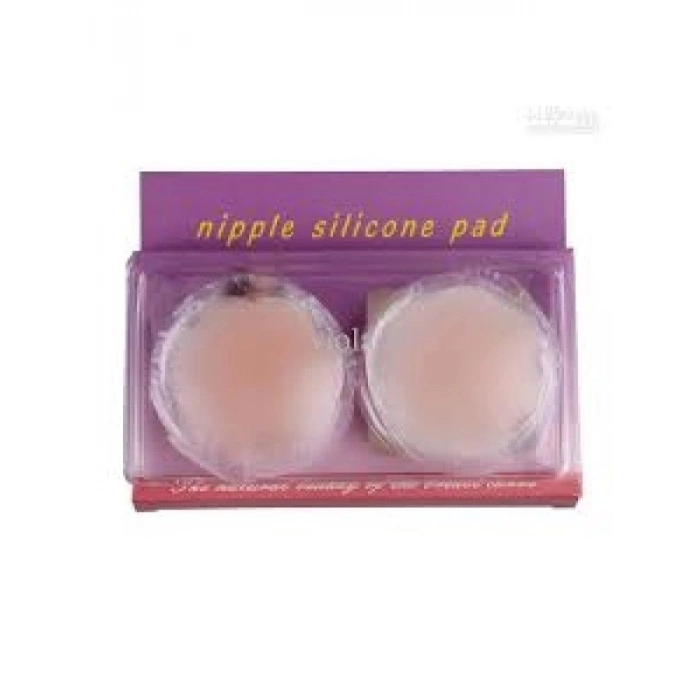 Özel Üretim İnce Dekolte Uyumlu Yapışkanlı Göğüs Ucu Gizleyen Şeffaf Silikon Ped Nipple Silicone