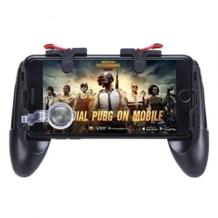 Özel Üretim Mobil Telefon Ergonomik Game Handle Pubg Oyun Kolu Konsol Joystick Ateş Tetik Tuşu Düğme
