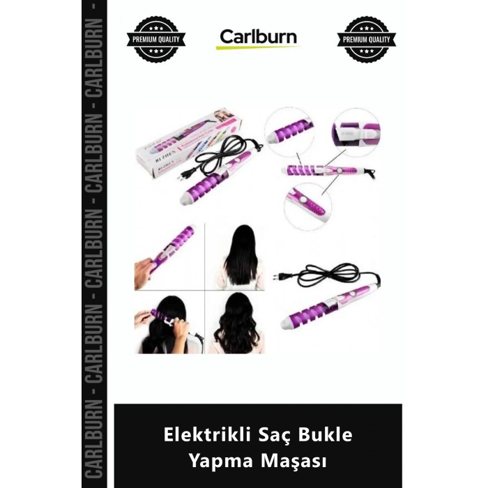 Özel Üretim Profesyonel Hızlı Isınan Seramik Gövde Dalga Yapıcı Elektrikli Saç Bukle Yapma Maşası