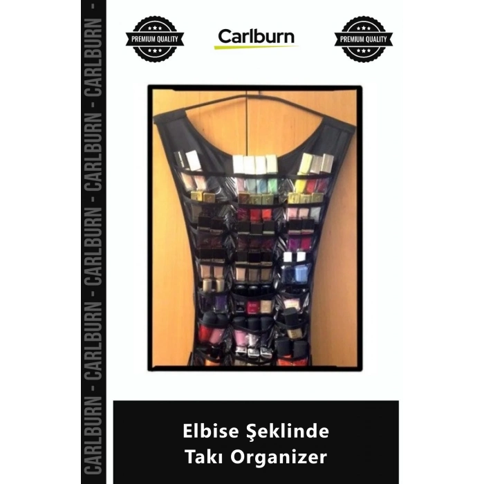 Özel Üretim Little Black Dress Askılı Mücevher Kolye Küpe Düzenleyici Elbise Şeklinde Takı Organizer
