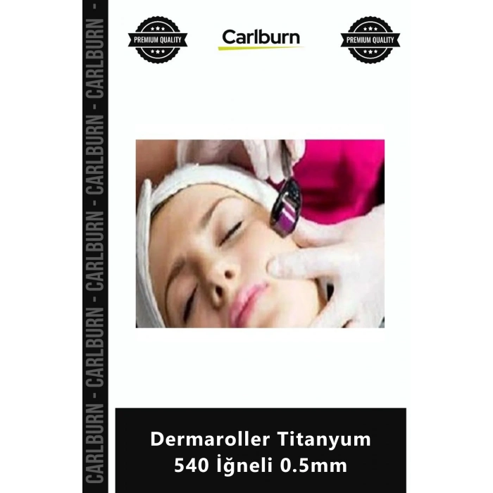 Özel Üretim Cilt Bakım Mesoroller Akne Leke Karşıtı Anti Aging Dermaroller Titanyum 540 İğneli 05mm