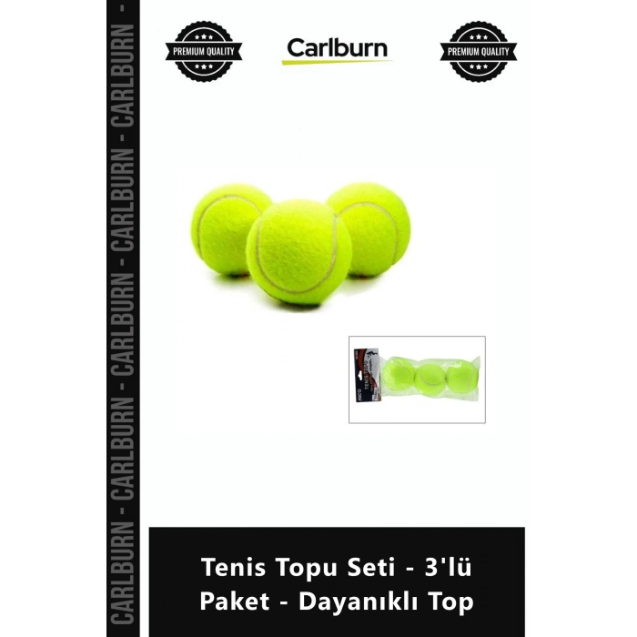 Özel Üretim Profesyonel Kort Antrenman Kauçuk Kaliteli Tenis Topu Seti 3lü Paket Dayanıklı Top