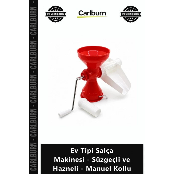 Özel Üretim Domates Biber Sos Püre Alet Ev Tipi Salça Makinesi Süzgeçli Hazneli Manuel Kollu
