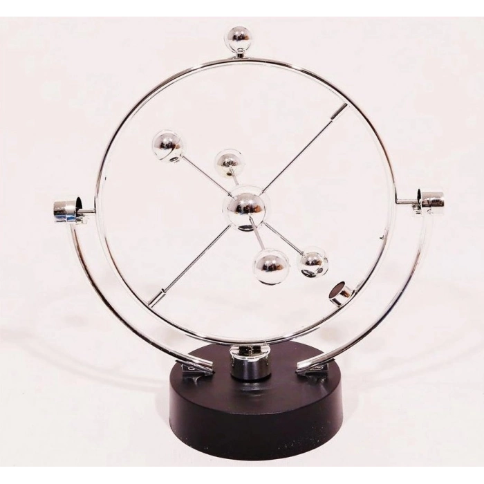 Özel Üretim Dekoratif Hareketli Masaüstü Ofis Newton Balans Topu Mıknatıslı Kinetic Orbital No 602