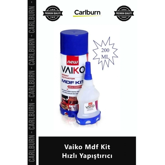 Özel Üretim Aktivatörlü Dondurucu Etkili Endüstriyel Güçlü Yapışkan Vaiko Mdf Kit Hızlı Yapıştırıcı