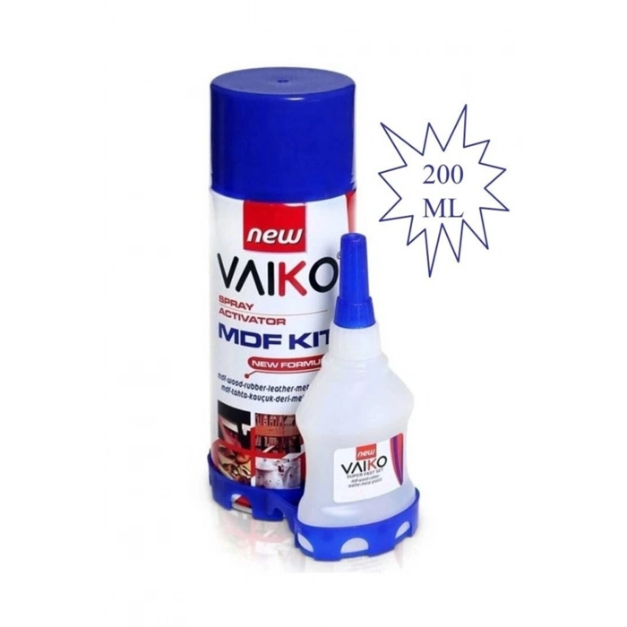 Özel Üretim Aktivatörlü Dondurucu Etkili Endüstriyel Güçlü Yapışkan Vaiko Mdf Kit Hızlı Yapıştırıcı