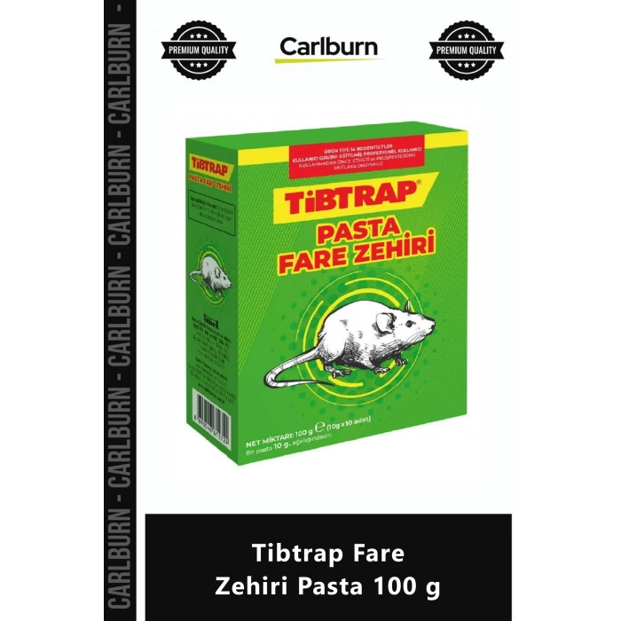 Özel Üretim Kemirgen Sıçan Mücadelesi Etkili Güçlü İstasyon Tipi Tibtrap Fare Zehiri Pasta 100 g