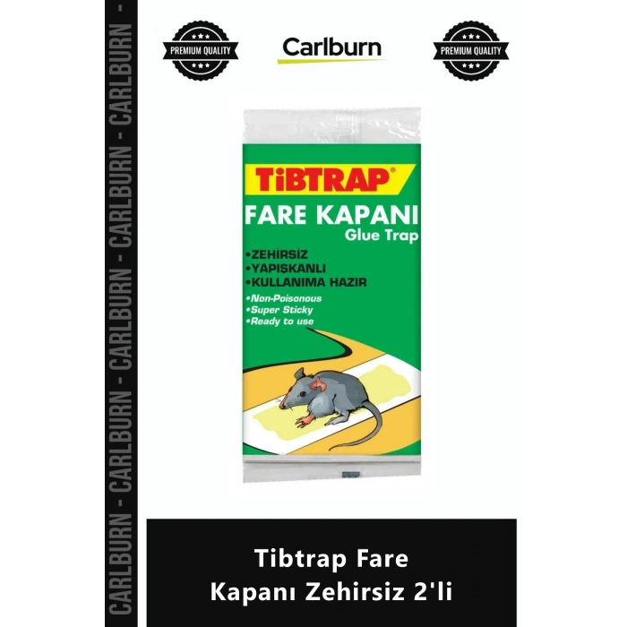 Özel Üretim Güçlü Yapışkanlı Profesyonel Fare Yapıştırıcı Levha Tibtrap Fare Kapanı Zehirsiz 2li