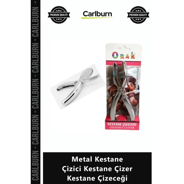 Özel Üretim Pratik Sağlam Ergonomik Mutfak Gereç Metal Kestane Çizici Kestane Çizer Kestane Çizeceği