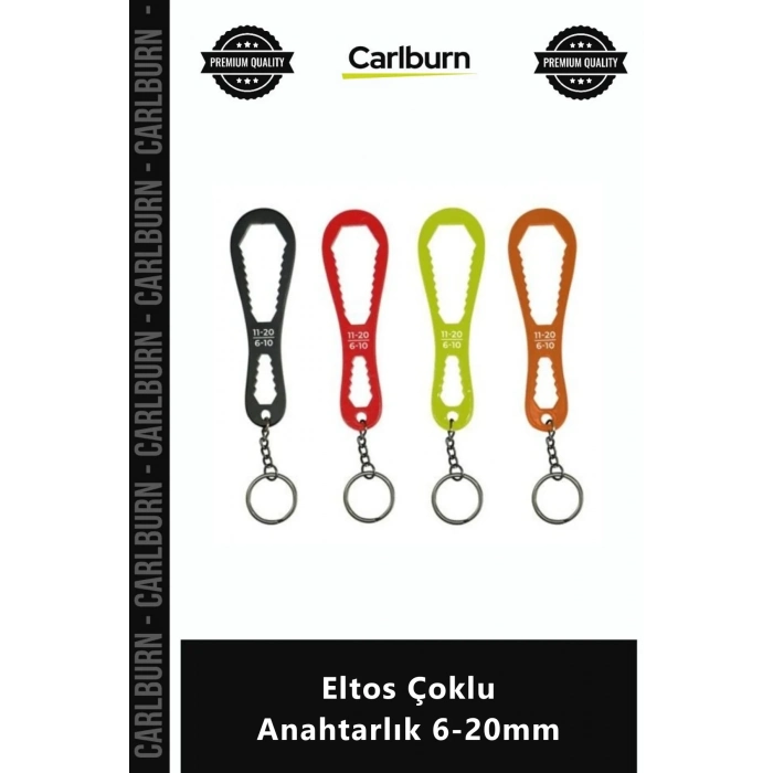 Özel Üretim Profesyonel Dayanıklı Metal Kompakt Tasarım 10cm Sağlam Eltos Çoklu Anahtarlık 620mm