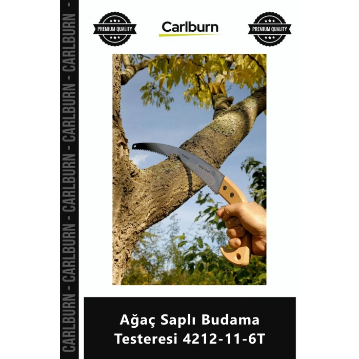 Özel Üretim Profesyonel Gürgen Saplı Kuru Sert Odun 14 İnç Ağaç Saplı Budama Testeresi 4212116T