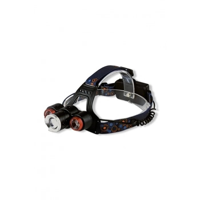 Özel Üretim Güçlü Parlak Su Geçirmez Avcı Kamp 10w 3x T6 Cree Led Profesyonel Şarjlı Kafa Feneri