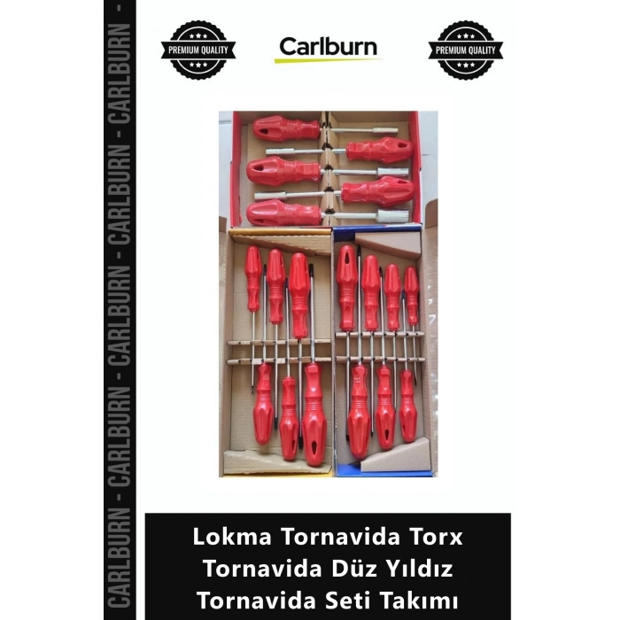 Özel Üretim Kaliteli Dayanıklı Seri Lokma Tornavida Torx Tornavida Düz Yıldız Tornavida Seti Takımı