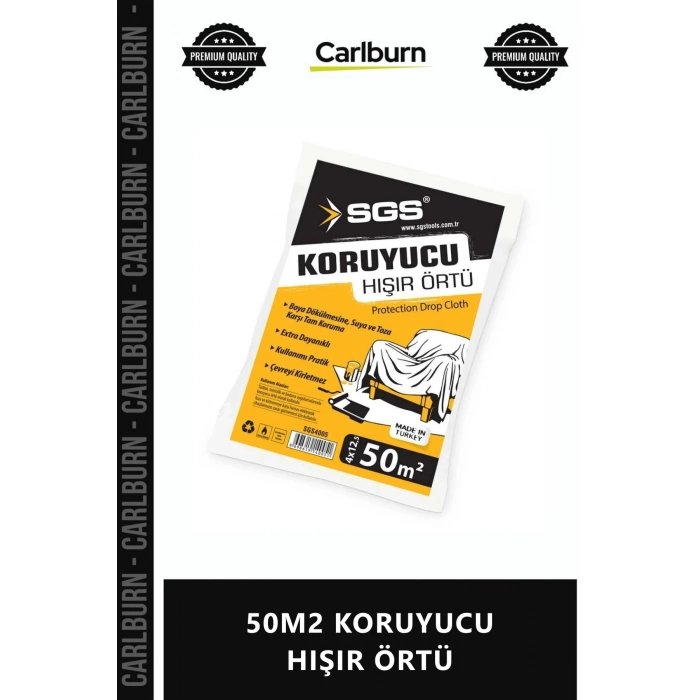 Özel Üretim Boya Badana Eşya Koruma Su Toz Geçirmez Dayanıklı Şeffaf İnce 50M2 KORUYUCU HIŞIR ÖRTÜ