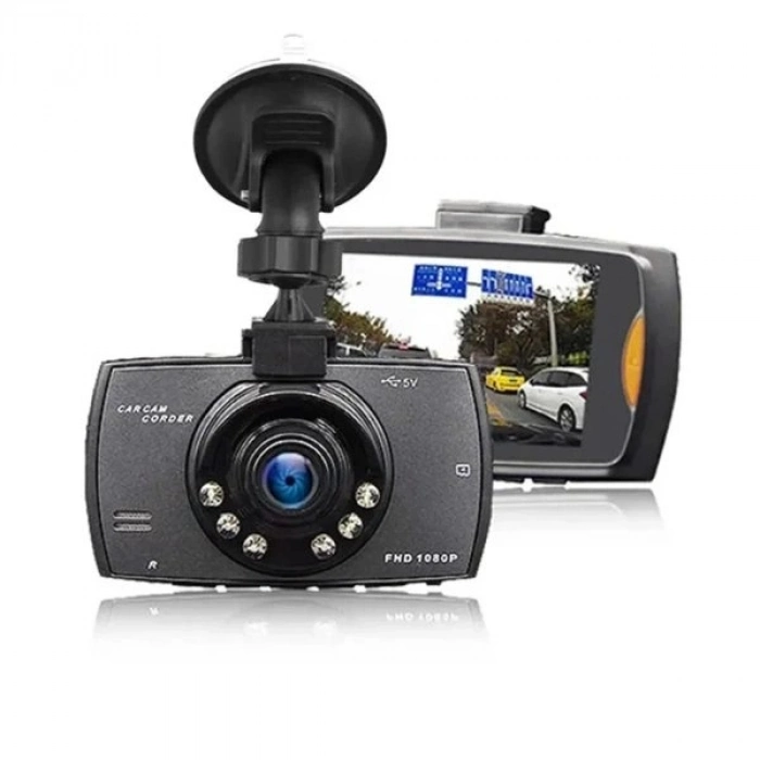 Özel Üretim Full HD 1080P Gece Görüşlü G Sensörlü Kompakt Döngüsel Kayıtlı Geniş Açılı Araç Kamerası