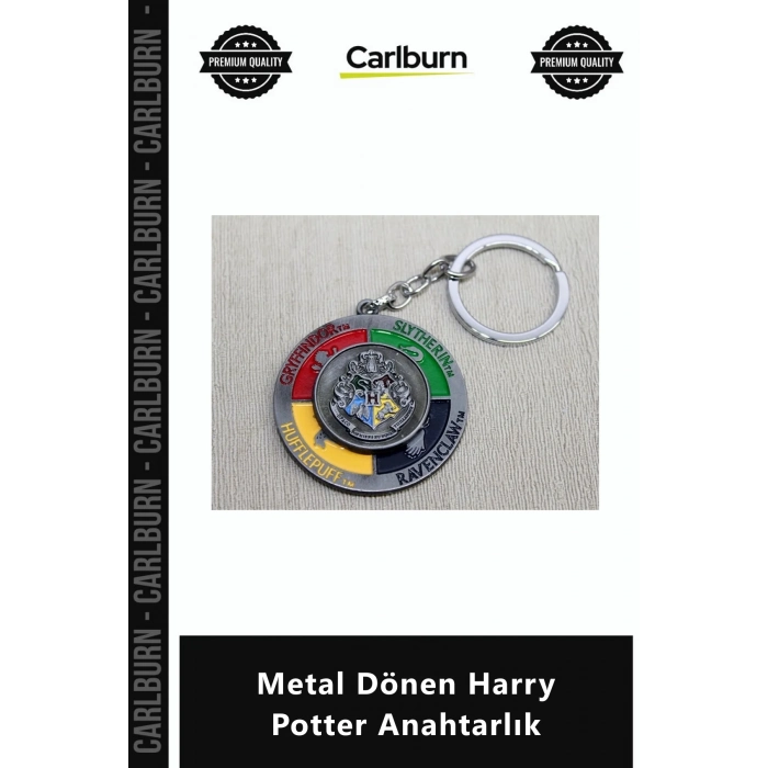 Özel Üretim Hogwarts Arma Koleksiyonluk Hediyelik Kaliteli Aksesuar Figür Metal Dönen Harry Potter A