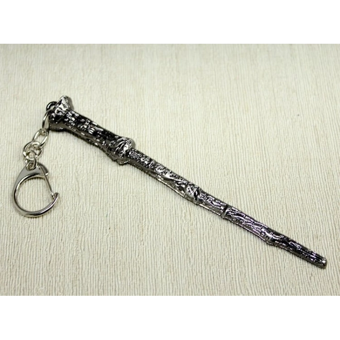Özel Üretim Metal Tasarım Şık Koleksiyon Hediyelik Büyücü Harry Potter Voldemort Asa Anahtarlık