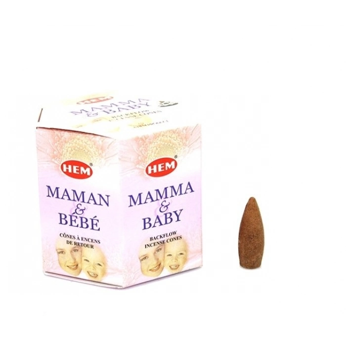 Özel Üretim Rahatlatıcı Doğal Esanslı 40 Adet Bebek Odası Meditasyon Mama Baby Aromalı Geri Akış Tüt