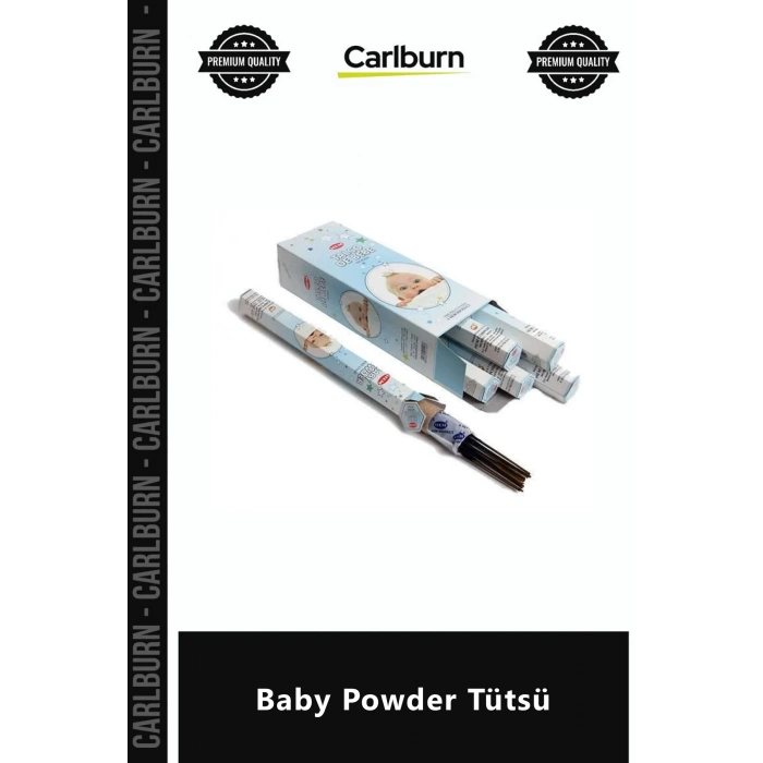 Özel Üretim Aromaterapi Doğal Bitki Özlü Uzun Süreli Yanma Etkili Kaliteli Altılı Paket Baby Powder
