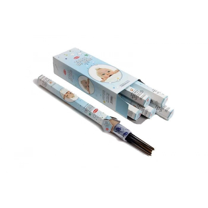 Özel Üretim Aromaterapi Doğal Bitki Özlü Uzun Süreli Yanma Etkili Kaliteli Altılı Paket Baby Powder