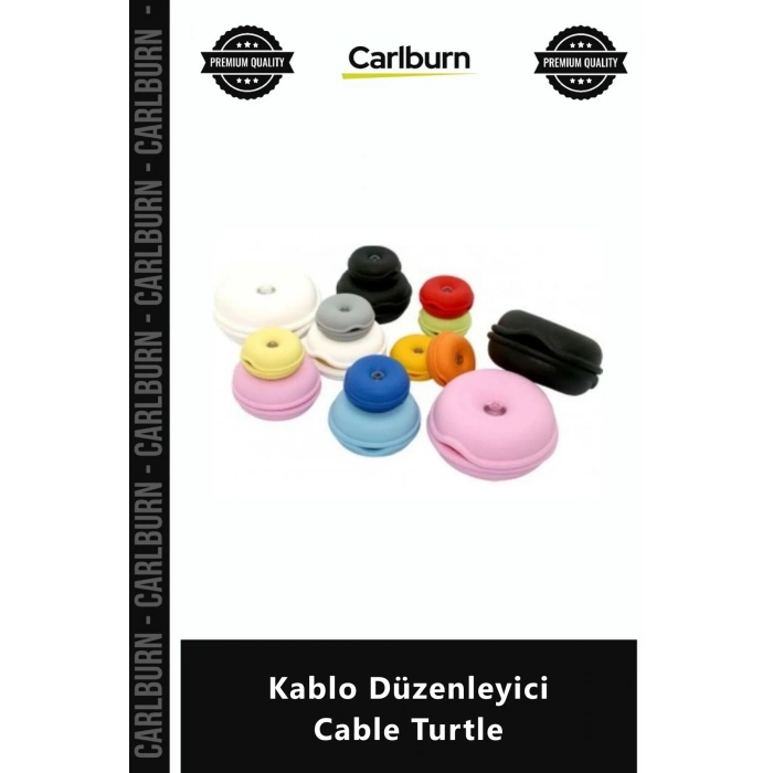 Özel Üretim Dekoratif Masaüstü Organizer Düzenleme Aparatı Pratik Şık Kablo Düzenleyici Cable Turtle