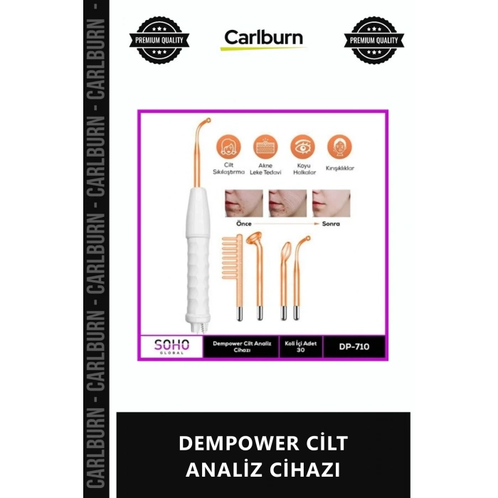 Özel Üretim Profesyonel Yüz Tarama Teknolojisi Güzellik Salonu Ekipmanı DEMPOWER CİLT ANALİZ CİHAZI