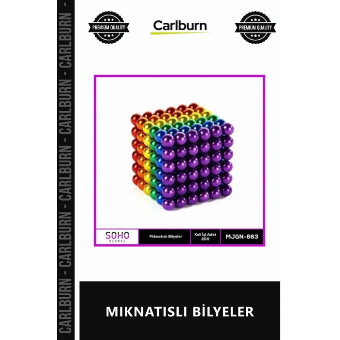 Özel Üretim Neodimyum Güçlü Hobi Seti Zeka Geliştirici Parlak Kaliteli Manyetik MIKNATISLI BİLYELER